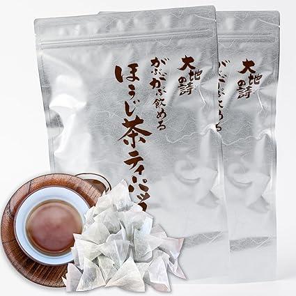 Arahataen Tea Tea Pack Hojicha Tea Bag 1.5g ×100 Pieces×2 Large Capacity Shizuoka Tea Cold Brew Hot Water Broth - NihonMura