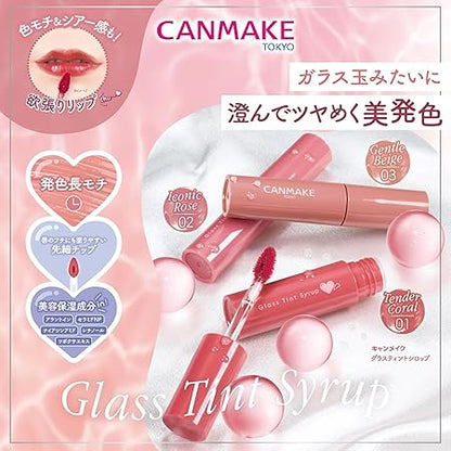 Canmake Glass Tint Syrup 02 Iconic Rose