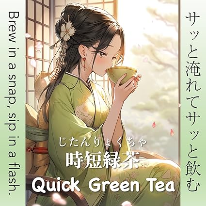 [Jitan Ryokucha] Quick Instant Powdered Yamecha Green Tea Mukoh Matcha (10bags) - NihonMura