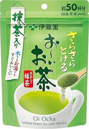 Itoen Oi Tea Green Tea with Matcha Powder 40g Bag Type with Zipper