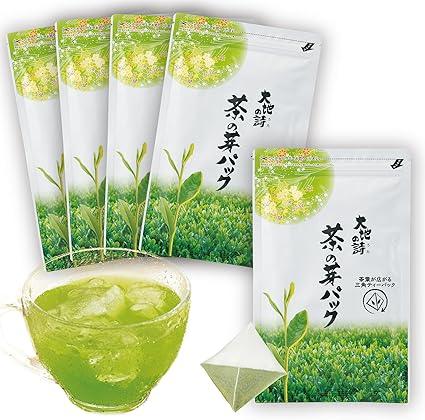 Arahataen Earth Poetry Bud Tea Tea Bud Pack 100g (5g × 20 pieces) × 6 bags set Tea Rough tea Green tea Tea leaves Japan tea Makinohara tea Shizuoka tea Fukamushi