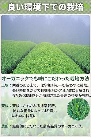 Komukomu Shoten 100% Domestic Organic Matcha Organic Powder Shizuoka Kakegawa Long-established Factory Manufacture Additive-free Pesticide-free 30g can Founded in Meiji 2 - NihonMura