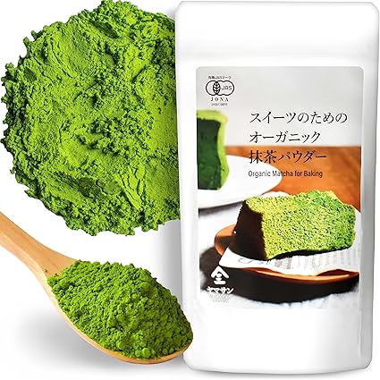 【Kyoto Uji Yamasan】 Matcha Powder Organic Matcha Powder for Sweets 100g Matcha Uji Matcha Organic Matcha for Confectionery