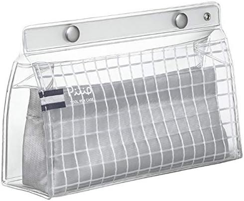 KOKUYO F-VBF240-1 Pencil Case, Tool Pen Case, Peep, Silver Gray - NihonMura