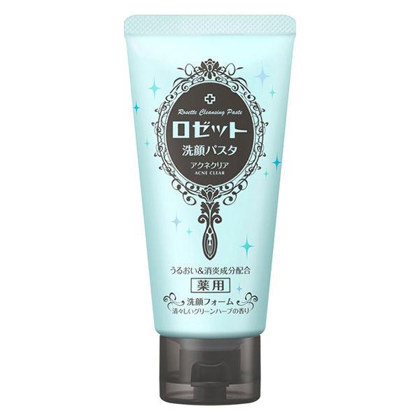 Rosette Face Wash Pasta Acne Clear 120g - NihonMura