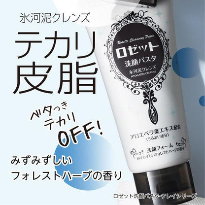 Rosette Face Wash Pasta Glacial Mud Cleanse 120g - NihonMura