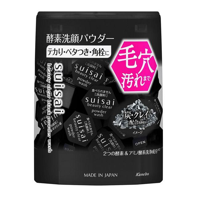 Suisai Beauty Clear Black Powder Wash - NihonMura