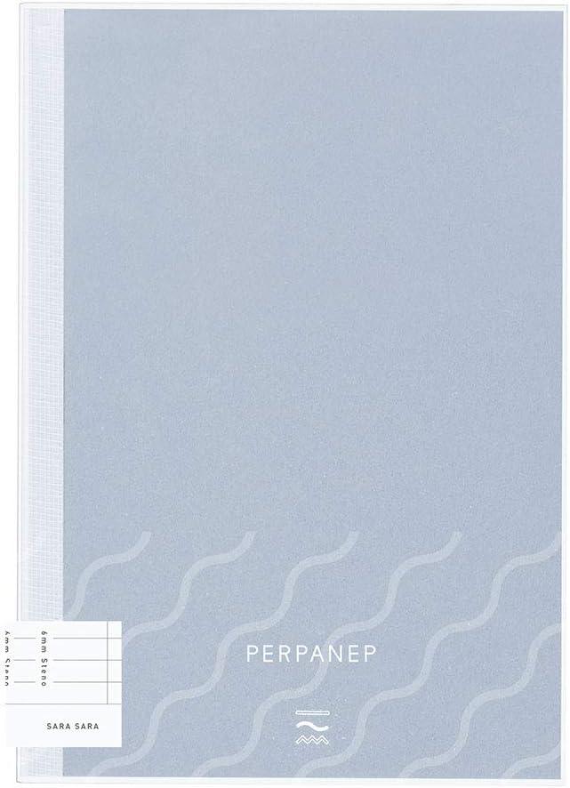 Kokuyo PERPANEP A5 Notebook, Smooth 0.2 inch (6 mm) Steno-Ruled, PER-MS106CBM - NihonMura