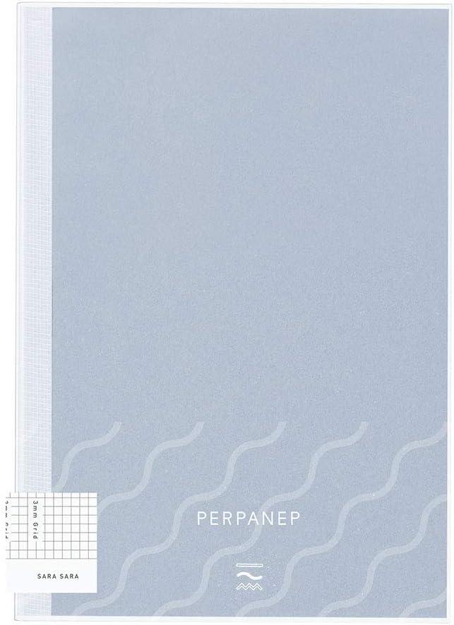 Kokuyo PERPANEP A5 Notebook, Smooth 0.1 inch (3 mm) Ruled Ruled PER-MS106S3M - NihonMura