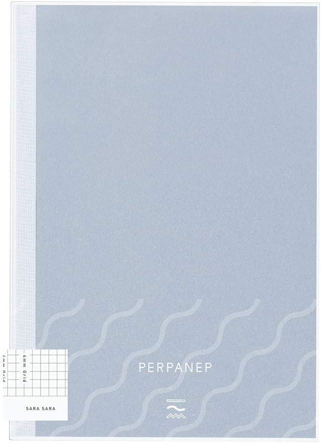 Kokuyo PERPANEP A5 Notebook, Smooth, 0.2 inch (4 mm) Square Ruled, PER-MS106S4M - NihonMura