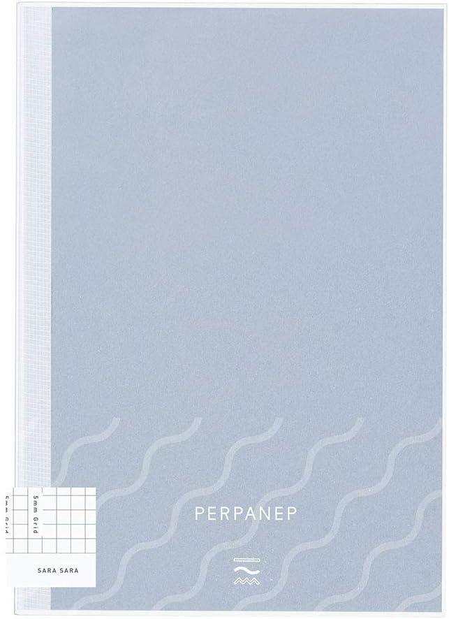 Kokuyo PERPANEP A5 Notebook, Smooth, 0.2 inch (5 mm) Square Ruled, PER-MS106S5M - NihonMura