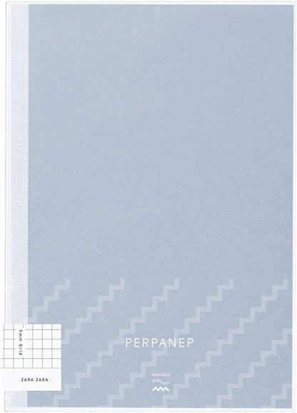 Kokuyo PERPANEP A5 Notebook, Rough, 0.2 inch (5 mm) Ruled Ruled PER-MZ106S5M - NihonMura