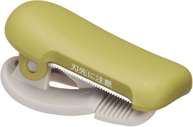 Kokuyo KME-TSM400YG Masking Tape Cutter Clip Type KOKUYO ME Green - NihonMura