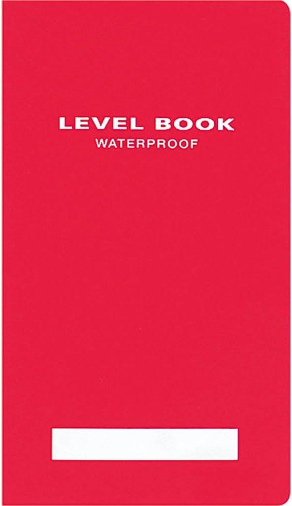 KOKUYO Notebook Surveying Field Notebook Bright Color Waterproof PP Cover 30 Sheets Red SE-Y31R - NihonMura