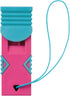 Kokuyo LSK-WS100-2 Whistle Security Whistle, Tit Poika, Cherry Pink x Blue - NihonMura