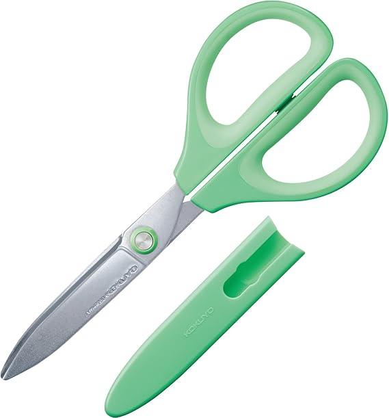 KOKUYO Scissors Saxa Glueless Blade, Green, Hasa-P280G - NihonMura