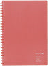 Kokuyo KME-SR931S5RP Notebook, Soft Ring Notebook, 50 Sheets, 0.2 inch (5 mm) Square, A5, Peach - NihonMura