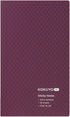 Kokuyo KME-FNT1S3DV CHIC PLUM Sticky Notes, 25 Pieces, 0.1 inch (3 mm) Square, Purple - NihonMura