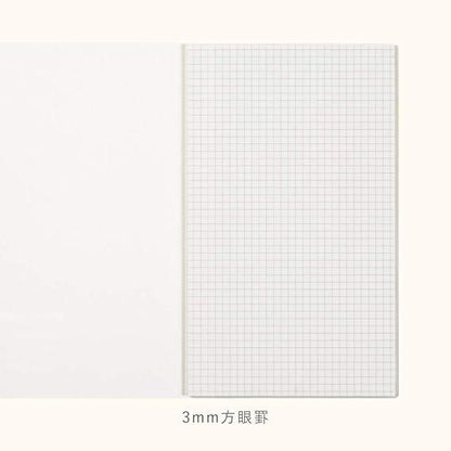 Kokuyo KME-FNT1S3W Sticky Notes, 25 Pieces, 0.1 inch (3 mm) Square, White - NihonMura