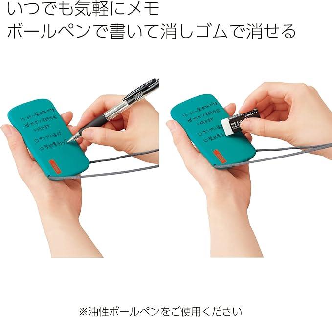 Kokuyo NM-WES196BG ID Card Holder wemo Blue Green - NihonMura