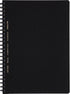 Kokuyo Soft Ring Notebook, Business, 70 Sheets, blk - NihonMura