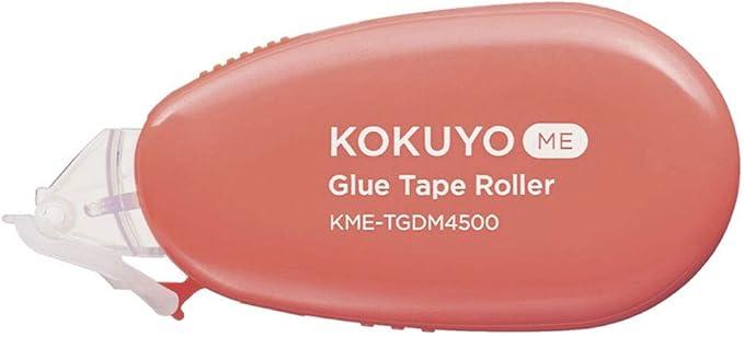 Kokuyo Tape Glue Compact KOKUYO ME Peach KME-TGDM4500RP SHELL PINK - NihonMura