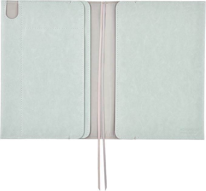 Kokuyo MPKME-NC665LG Notebook Cover, A5ME Fragile Mint - NihonMura