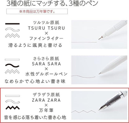 Kokuyo PERPANEP Preppy Fountain Pen, Fine Point, PER-PR03W - NihonMura