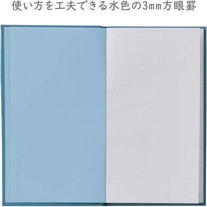 Tristrams THF-KN06B-2P Notebook, Field Notebook, Survey Field Book, Sketch, 2 Books, Blue - NihonMura