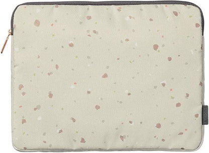 Kokuyo KME-LFPH302W Flat Pouch KOKUYO ME A5 Size Terrazzo White - NihonMura