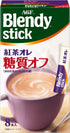AGF Blendy Stick Black Tea Sugar Off 8P x 6 Boxes - NihonMura