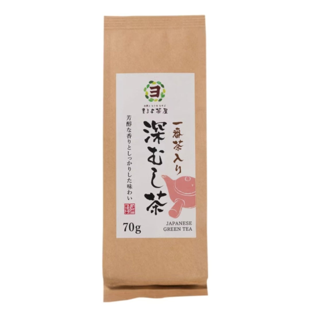 Akahori Shoten Maruyo Chaya Ichibancha deep steamed tea 70g - NihonMura