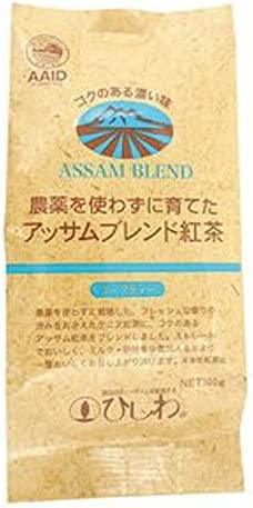 Assam Blend Black Tea Leaf 100g by Hishiwaen - NihonMura