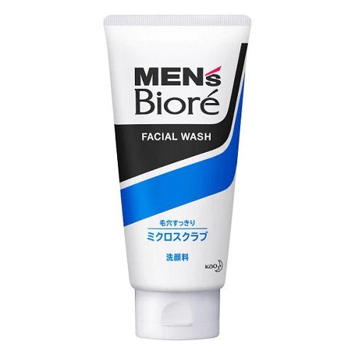 Biore Mens Facial Wash Micro Scrub 130g - NihonMura