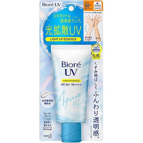 Biore UV Aqua Rich Light Up Essence SPF50 + / PA ++++ 70g - NihonMura