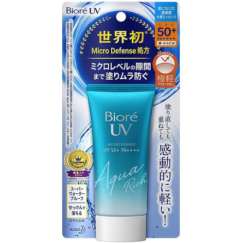 Biore UV Aqua Rich Watery Essence Sunscreen SPF50+/PA++++ 50g - NihonMura