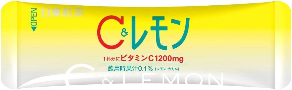 Black Tea with Lemon &amp; Vitamin C (2200mg) [Powder Sticks] 10P x 6 Bags by Nittoh Tea - NihonMura