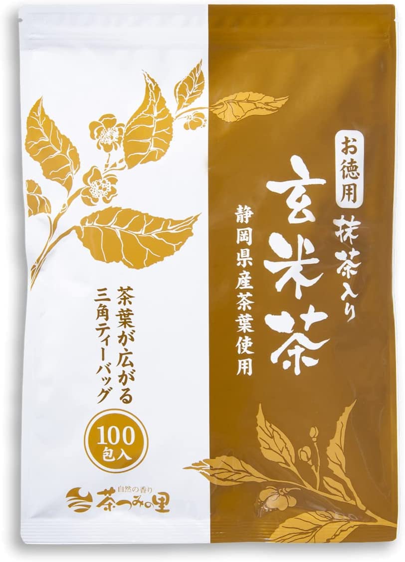 Brown Rice Green Tea Bag (Genmaicha) (2.5g × 100P) by Chatsumi No Sato - NihonMura