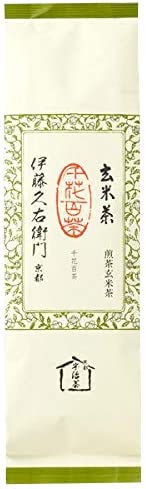 Brown Rice Tea with Uji Matcha Tea Leaves 200g In a Bag by Ito Kyuemon - NihonMura