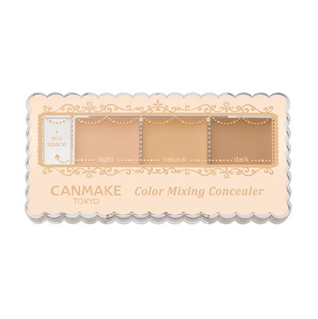CANMAKE TOKYO Color mixing concealer SPF50＋･PA＋＋＋＋ [01]Light beige - NihonMura