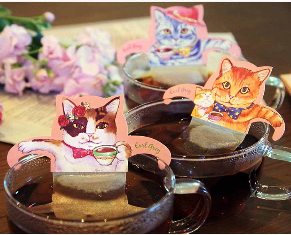 Cat Cafe Earl Grey Tea 2g x 3 Teabags - NihonMura