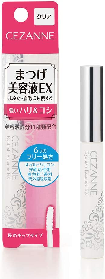 Cezanne Eyelash Essence EX - Clear - NihonMura