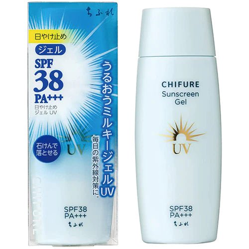 Chifure Sunscreen Gel SPF38/PA+++ 80ml - NihonMura