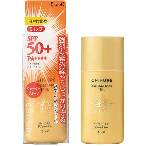 Chifure Sunscreen Milk UV SPF50+/ PA++++ 30ml - NihonMura
