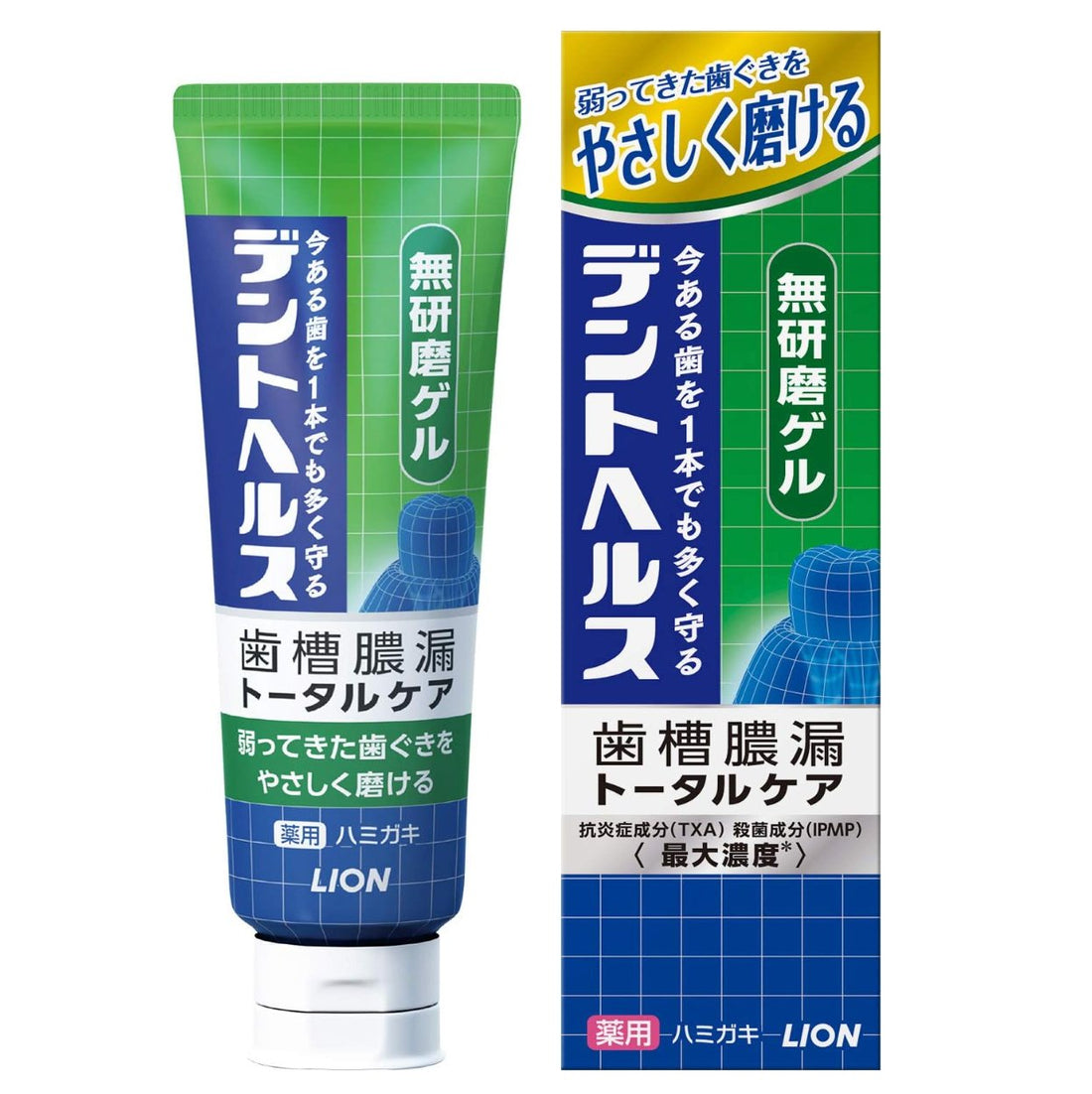 Dent Health [Quasi-drug] Medicated Toothpaste Non-Abrasive Gel Toothpaste 85g - NihonMura