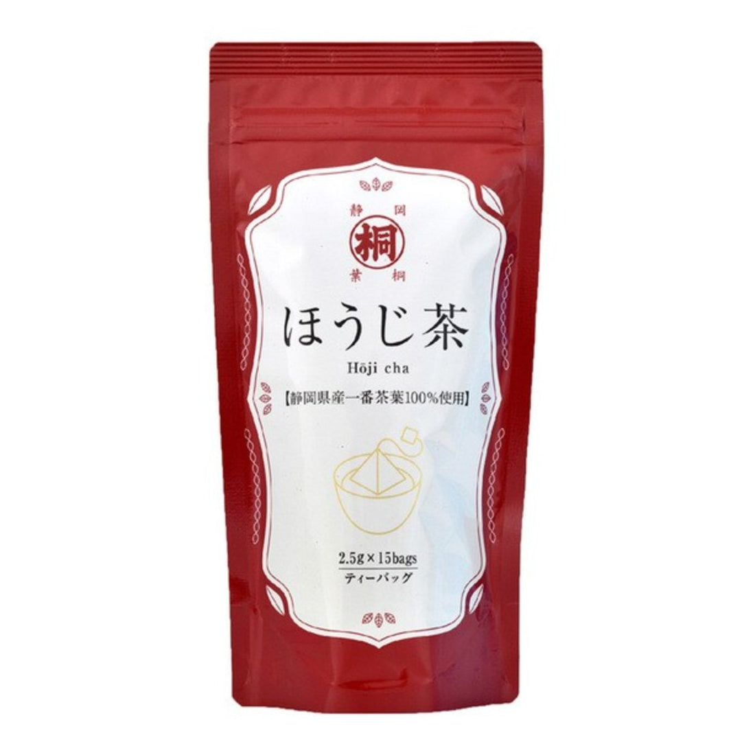 Hagiri Ichibancha Hojicha Tea Bags from Shizuoka 2.5g x 15 - NihonMura