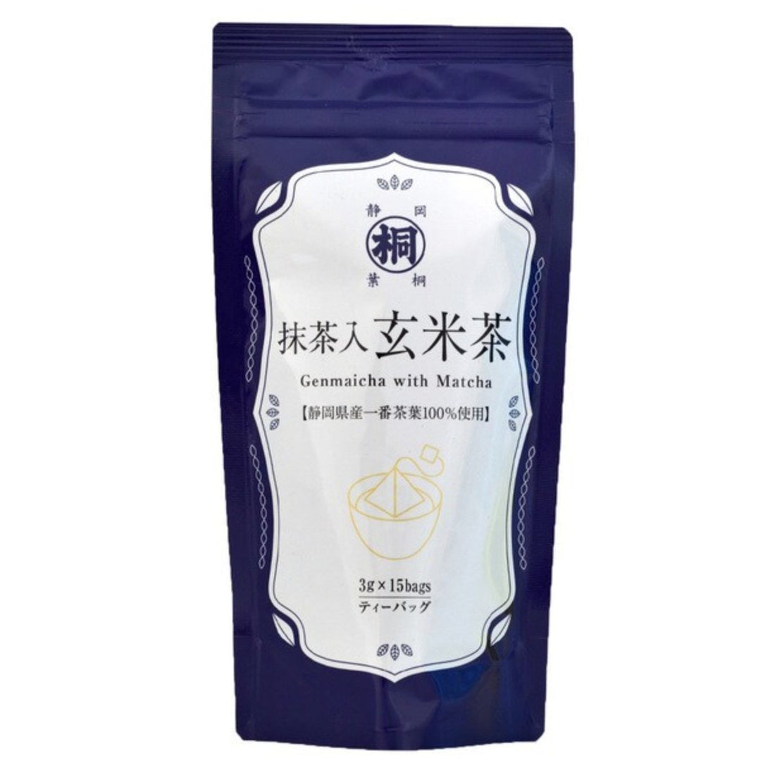 Hagiri Ichibancha Matcha Brown Rice Tea Tea Bags from Shizuoka 3g x 15 - NihonMura