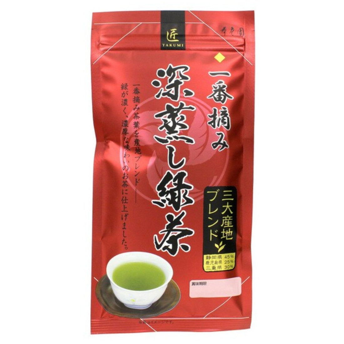 Juroen First Pick Deep Steamed Green Tea Takumi 100g - NihonMura