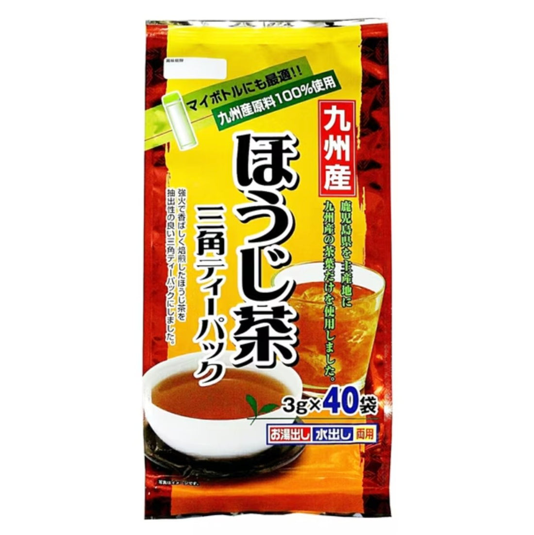 Juroen Kyushu Hojicha Triangular Tea Pack 3g x 40 bags - NihonMura