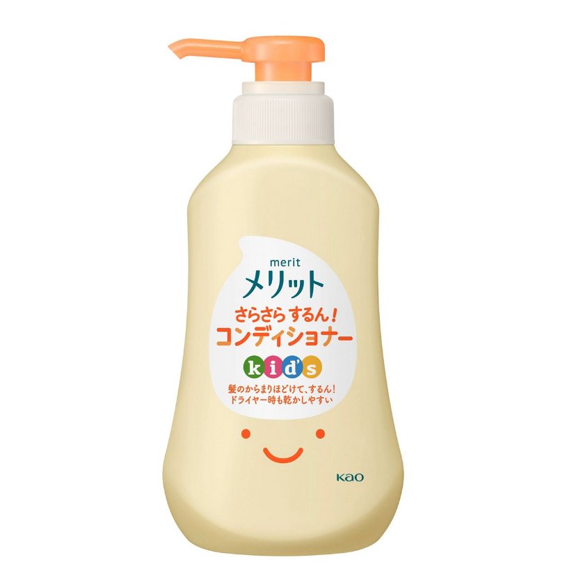 Kao merit smooth conditioner kids pump 360ml - NihonMura